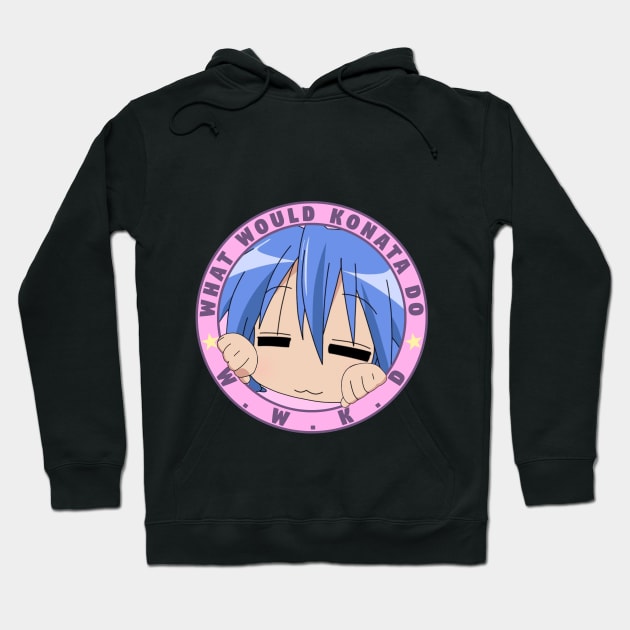 What would Konata do? Hoodie by MGscience